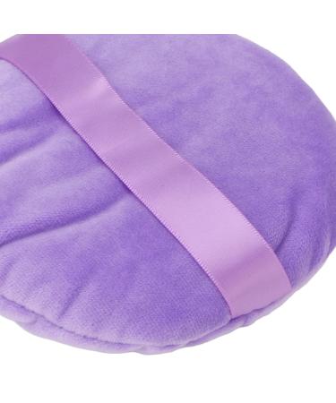 Buy Ultra Large Round Makeup Puff Pad - Soft Washable Swan Down Powder Puff for Wet/Dry Use - Purple | Perfect for Loose Powder Blending - Buy Online on GoSupps.com