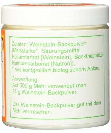Werz Gluten Free Cream of Tartar Baking Powder - Organic 150g (Pack of 2) | International Shipping - Buy Online on GoSupps.com