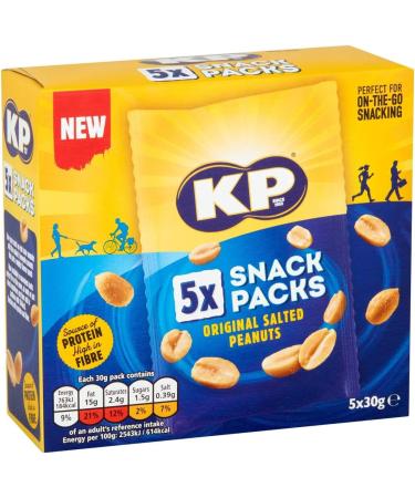 KP Pack of 5 Salted Peanuts - Buy Online on GoSupps.com