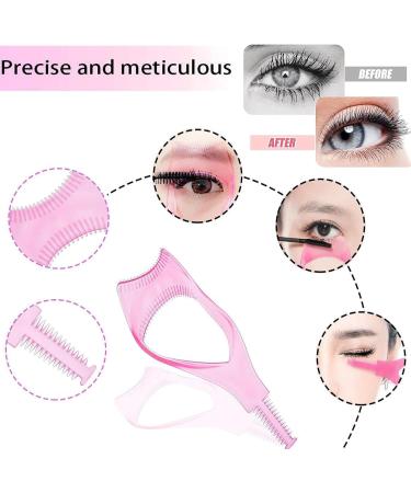 5 in 1 Eyelash Applicator Tool Set - Portable Eyelash Curler & Tools for Women/Girls - Pink | International Shipping - Buy Online on GoSupps.com