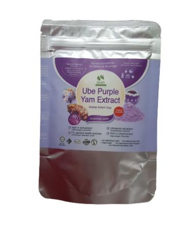 Pure Ube Purple Yam Extract (Dioscorea alata) Ekstrak Keladi Ungu Halal 100g Each Expiry: July 2025