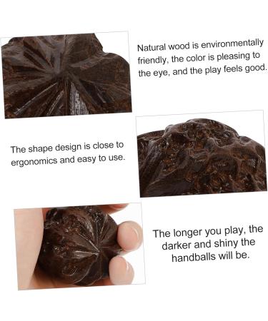 Frcolor 18 STK Health Ball - Mini Deep Tissue Massage Balls for Relaxation & Gym | Wooden Handcrafted Decor & Wellness Tools - Buy Online on GoSupps.com