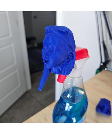 Shop Hawk Tuah Windex Bottle Head - Funny 3D Printed Spray Nozzle Replacement | International Shipping Available - Buy Online on GoSupps.com