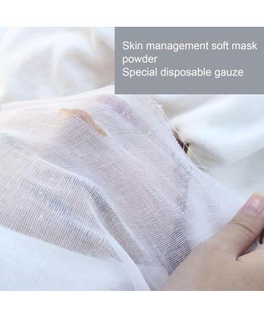 Buy Spa Gauze Facial Mask - 100pcs Soft Skin Care Sheets for Home & Salon DIY - International Shipping - Buy Online on GoSupps.com