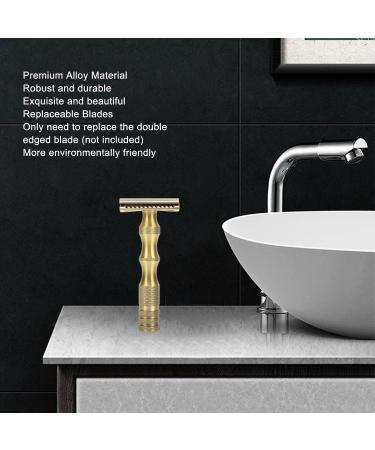 Eco-Friendly Reusable Metal Razor for Men - Two-Can Design | Sustainable Grooming Solution - Buy Online on GoSupps.com