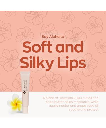 Hanalei 5-Pack Lip Treatment Bundle (Clear Peach Pink Mauve Pink Sand Rose) | Made with Kukui Oil Shea Butter Agave and Grapeseed Oil Soothe Dry Lips (Cruelty free Paraben free) - Buy Online on GoSupps.com