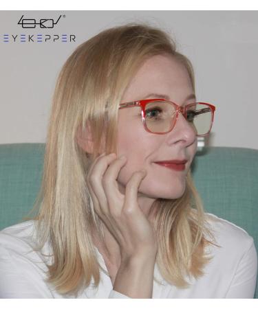 Eyekepper 5 Pack Reading Glasses - Large Frame Blue Light Blocker for Men & Women - 2.5x Strength - Buy Online on GoSupps.com
