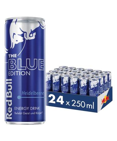 Red Bull Energy Drink blueberry Blue Edition 24 x 250 ml cans drink 24 pallet without a deposit without a deposit - Austria 24er tray