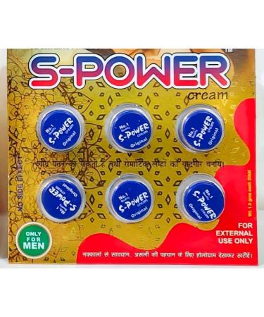 KP PANCHKARMA S Power Cream Herbal Pack 6 X 1.5G