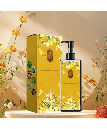 Linsition Natural hair color shampoo cream hair coloring long lasting conditioner strengthening shampoo for men and family black - Buy Online on GoSupps.com