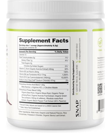 Pre Workout Beet Root Powder - Organic Nitric Oxide Pre Workout Booster  Natural Energy & Blood Flow - Beets Superfood Support Muscle Performance  Heart Health & Endurance  250g (30 Servings) - Buy Online on GoSupps.com