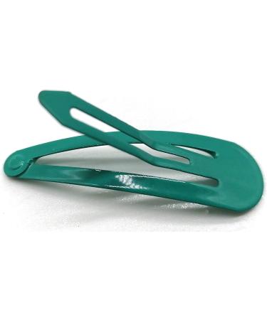 Set of 18 Snap Hair Clips barrettes Green Parrot Green Tropic Green Aqua Colour barrettes snap clip for Kids Girls and Women - Buy Online on GoSupps.com