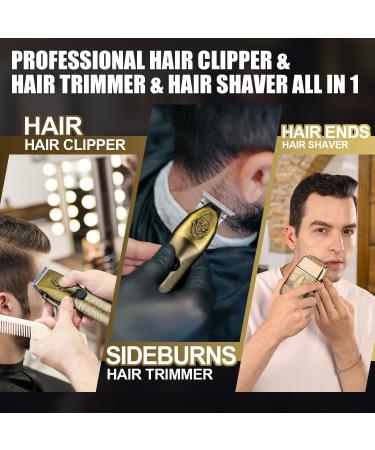 RESUXI Professional Hair Clippers for Men - Cordless T-Blade Trimmer & Grooming Kit - Electric Shavers & Beard Trimmer Set for Barbers - Buy Online on GoSupps.com