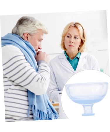 Gleavi Silicone Mom Palm Cup & Patting Tool | 2-Pack Sputa Mug for Mucus Removal | Gentle Massage Cups | 8x8cm Blue | International Shipping - Buy Online on GoSupps.com