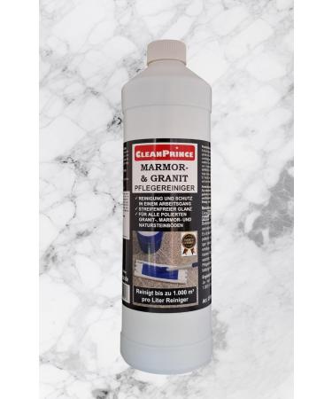 Cleanprince 1 Litre Marmor-Und Granite Nurses 1000 ML Stoneware Natural Stone Marble Cleaner & Granite Granitreiniger Granitpflege Cleaner Marble Granitboden Granite - Buy Online on GoSupps.com