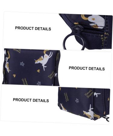 Plafope 4-Piece Women's Storage Bags - Tampon & Hygiene Wall Organizer - Stylish Binding Storage Pockets for Menstrual Products - Buy Online on GoSupps.com