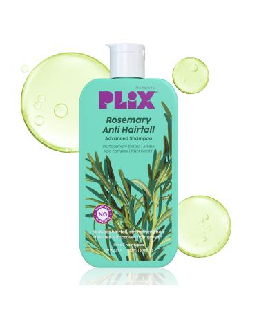 PLIX - THE PLANT FIX Rosemary Advanced Anti HairFall Shampoo for Decreases Hair Fall & Breakage - 200 ml | All Hair Types | Men & Women | Sulphate & Paraben Free