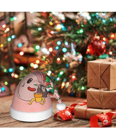 YYHHAOFA Sunflower seeds and strawberries Christmas Hat - Festive Ornamental Christmas Halloween Accessory for Holiday Parties - Buy Online on GoSupps.com