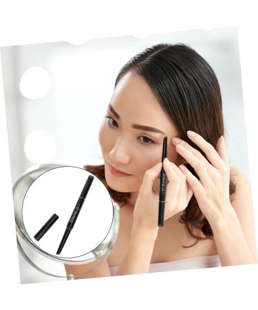 POPETPOP Pencil Automatic Long Chocolate Eyebrow Double Head Lasting Rotate Makeup Brush - Buy Online on GoSupps.com