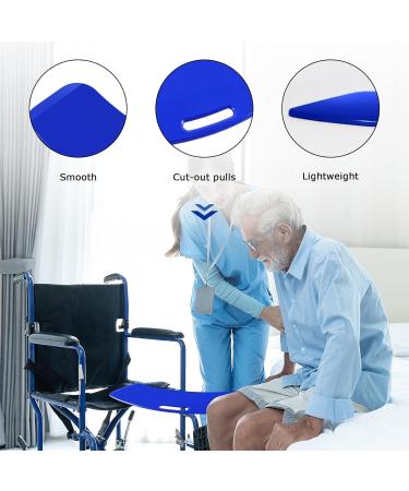 YXCMD Curved Transfer Board for Seniors & Disabled | Durable Patient Slide Aid Device | Blue Transfer Aid for Safe Transfers - Buy Online on GoSupps.com