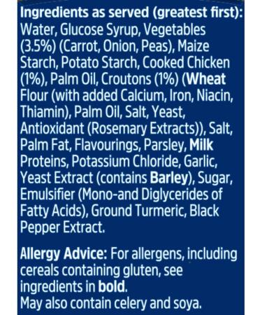  Batchelors Batchelors Chicken/Vegetable Soup with Croutons 4 Sachets 110g - Buy Online on GoSupps.com