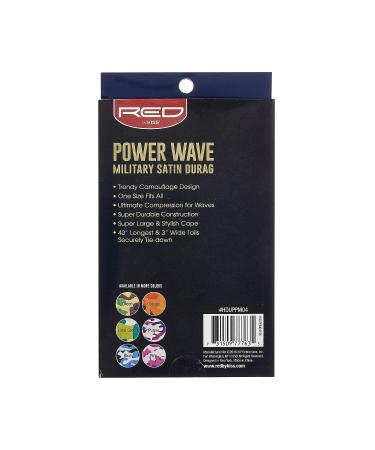 RED by KISS POWER WAVE MILITARY SATIN Durag - Purple - Buy Online on GoSupps.com