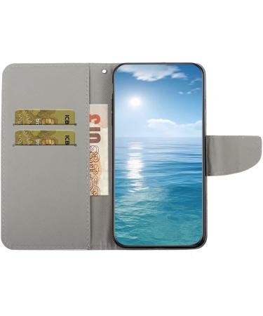 Didan Samsung Galaxy A7 2018 Case - Colorful PU Leather Flip Cover with Stand Full Body Protection Elefant & Flower Motif - Buy Online on GoSupps.com