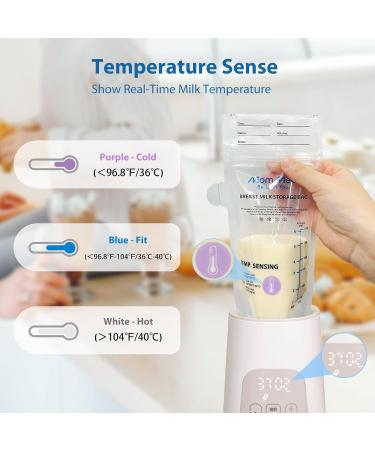 Buy Mommed Breast Milk Storage Bags - 60 Pcs 180ml/6oz Double Sealed for Cooling & Freezing - Ideal for Breastfeeding - Buy Online on GoSupps.com