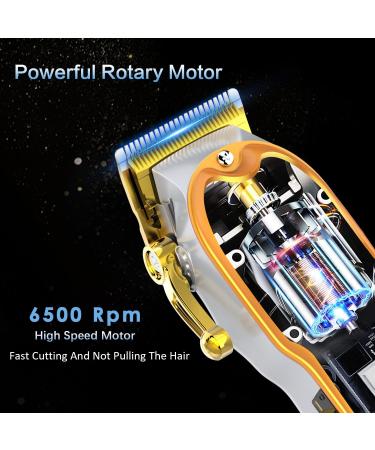 PAMKER Cordless Hair Clippers for Men - Professional Rechargeable Electric Trimmer & Beard Grooming Set - Barber Clippers for Men/Women/Kids - Buy Online on GoSupps.com