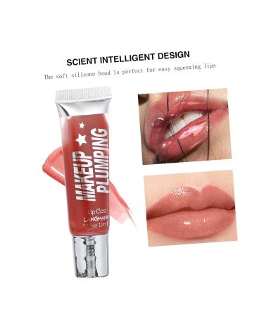 FRCOLOR 8pcs Pearl Jelly Lipstick Set - Diamond Shining Lip Oils & Hydrating Clear Lip Gloss - Fruit Oil Makeup Accessory - Buy Online on GoSupps.com