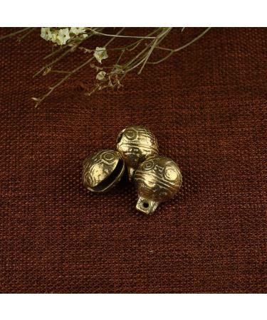 zosenda Extra Loud Cat & Dog Bell 11 Pcs Brass Dog Collar Bell Set Pet Tracker Retro Style Anti-Lost Location Bell for Cat Dog Collar Decoration Training Walking Hiking Hunting (Assorted Sizes) - Buy Online on GoSupps.com