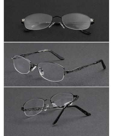Buy Edgun Photochrome Progressive Multifocus Reading Glasses | UV400 Sun Readers for Men & Women | Black Size +250 - Buy Online on GoSupps.com