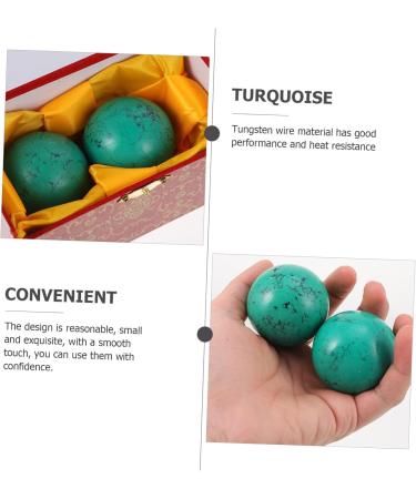 Fomiyes 2-Pack Turkish Handball Massage Balls | Strengthen Wrists & Enhance Hand Exercises | Durable Wooden Fitness Training Balls - Buy Online on GoSupps.com