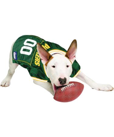 NFL Green Bay Packers XXL Dog Jersey - Official Licensed Football Costume for Pets - Buy Online on GoSupps.com