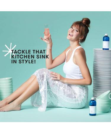 Capri Blue Volcano Dish Soap - Vegan & Cruelty Free Liquid Soap - Non-Toxic Scented Dishwashing Refills (16.5 fl oz) for Eco-Friendly Cleaning - Buy Online on GoSupps.com