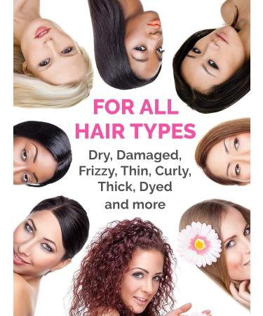 Hair Treatment Serum & Capsule Oil - No Rinse Argan Macadamia Avocado | Vitamins A C E Pro B5 - Conditioner for All Hair Types (40 Capsules - Buy Online on GoSupps.com