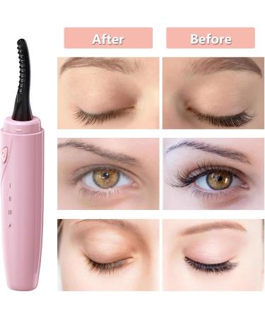 Heated Eyelash Curlers - Fast 10s Heat-Up 24-Hour Hold Rechargeable with Type-C 3 Heating Modes | Perfect Makeup Tool for Women - Buy Now - Buy Online on GoSupps.com