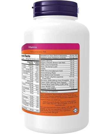 Now Foods EcoGreen Multi Iron-Free - 180 Veg Capsules for Optimal Health - Buy Online on GoSupps.com
