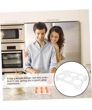 Artibetter 3pcs Egg Storage Box Fridge Organizer Drawer Egg Cartons Egg Cups Grids Accessories Refrigerator Pp Assorted Colorx3pcs 14.8x9.7x2cmx3pcs - Buy Online on GoSupps.com