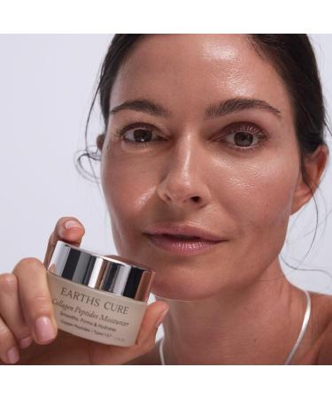EarthsCure Nano Peptide Moisturizer - Hydrating & Smoothing Anti-Aging Cream for Sensitive Skin with Nano Peptides Antioxidants & Hyaluronic Acid (2oz - Buy Online on GoSupps.com