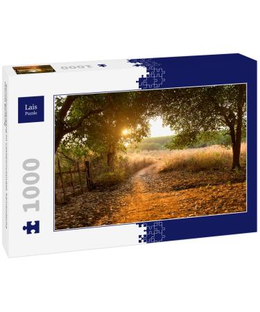Lais Puzzle Sunset in the Cashew Nut Forest Cambodia Banlung Province 1000 pieces