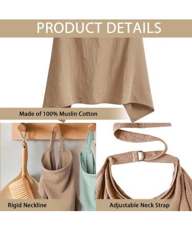 Lohill Breastfeeding Towel & Nursing Cover | Silent Musselin Baby Cover for On-the-Go Moms - Buy Online on GoSupps.com