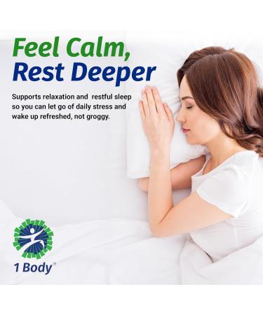 1 Body Magnesium Glycinate Complex High Absorption Magnesium Supplement for Calm Muscle Relaxation & Bone Health Support Vegan with MCT Oil & Trace Minerals Non-GMO 60 Capsules - Buy Online on GoSupps.com