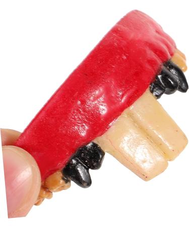 Sevacc Halloween Tooth Substitute - Large Cletus False Teeth & Trick Accessories for Ultimate Costume Fun! - Buy Online on GoSupps.com