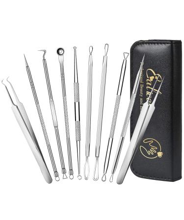 Nacerlary 10 Different Needle Tweezers Blackhead Puller Tool Set - Buy Online on GoSupps.com
