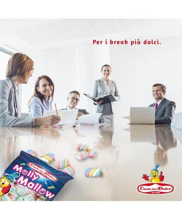 CASA DEL DOLCE Marshmallow Twist Pack Marshmallow with Forest Fruit Flavor 1 Kg Made in Italy Lactose Free Gluten Free Gift Ideas for the Holidays - Buy Online on GoSupps.com