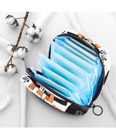 Sanitary Napkin Storage Bag - Cute Sloth Design | Menstrual Cup Pouch for Women | Portable Period Storage Bag - Color 5 - Buy Online on GoSupps.com