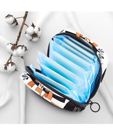 Portable Cute Sloth Women's Napkin Storage Bag - Perfect for Menstruation & First Period Essentials - Buy Online on GoSupps.com