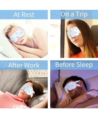 OcuNice Heated Eye Mask - 16 Pack for Dry Eyes, Dark Circles, Puffiness, and Stress Relief - Self Heating, Disposable, Unscented - Buy Online on GoSupps.com