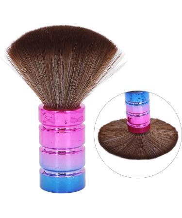 Neck Duster Brush Soft Nylon Bristles Electroplate Ergonomic Barber Hair Cutting Neck Hair Brush Stand Up Base Comfortable Suitable for Barber Shop or Home Use - Buy Online on GoSupps.com